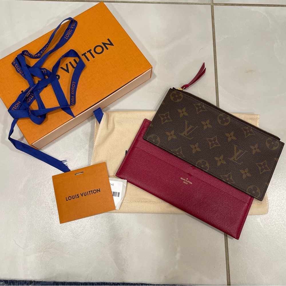 Louis Vuitton Monogram Coated Canvas Pochette Felicie Inserts